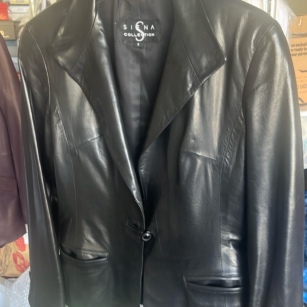 Must have black leather jacket